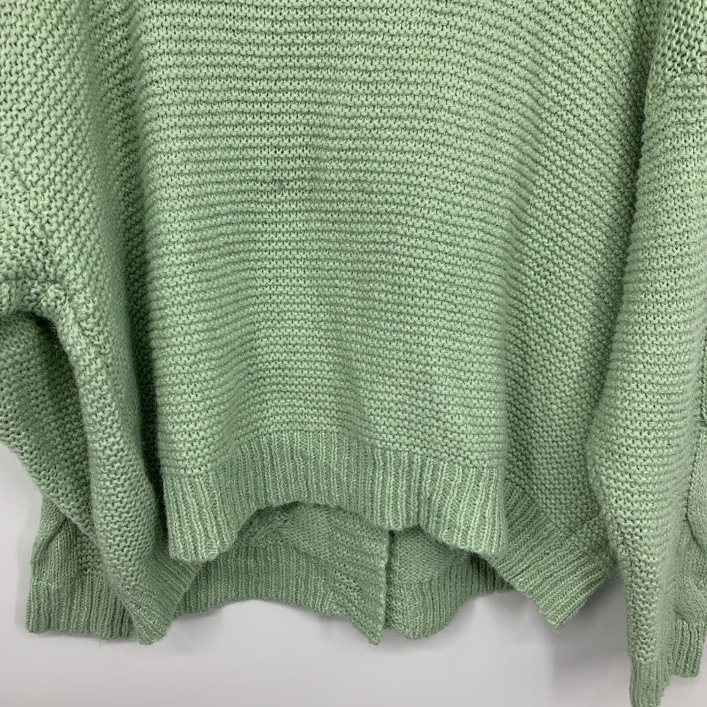 a.n.a Cardigan Green Button Down V Neck Long Sleeve NWT - Picture 9 of 9